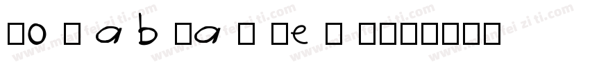 no v a b la c ke x p字体转换